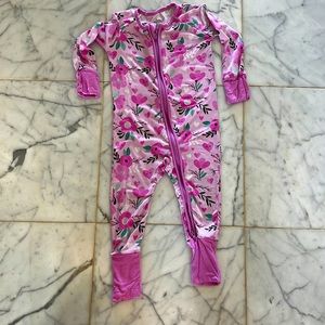 Little sleepies zipper pajamas